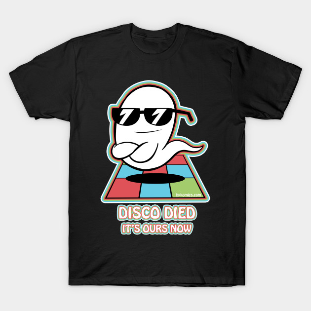 Disco Ghost T-Shirt-TOZ